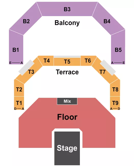 seating chart for Trilith Live - Endstage GA Floor - eventticketscenter.com