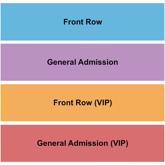 seating chart for Tripping Animals Brewing Co. - Front Row/GA/VIP - eventticketscenter.com