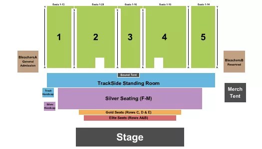 seating chart for Troy Fairgrounds - Concert - eventticketscenter.com
