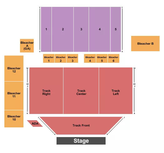 seating chart for Troy Fairgrounds - Jeff Dunham - eventticketscenter.com