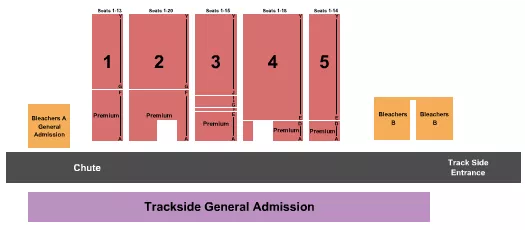 seating chart for Troy Fairgrounds - Rodeo - eventticketscenter.com