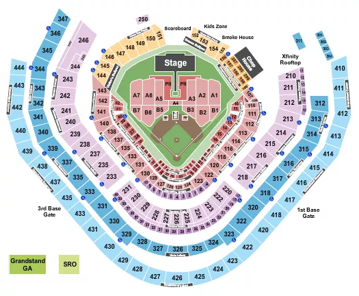 Truist Park Tickets Seating Chart