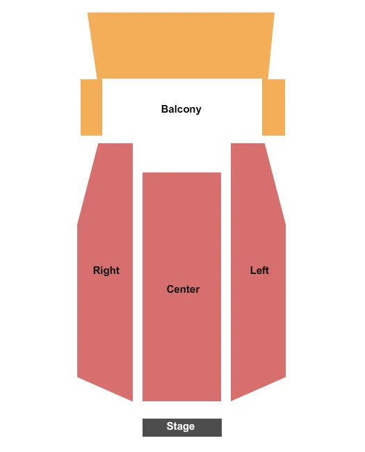 seating chart for Tryon Festival Theatre - End Stage - eventticketscenter.com