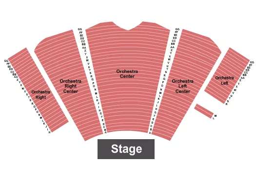 seating chart for Tuacahn Amphitheatre and Centre for the Arts - Endstage 3 - eventticketscenter.com