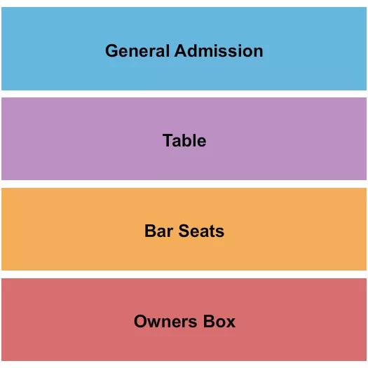 seating chart for Tulips FTW - Tables 2 - eventticketscenter.com