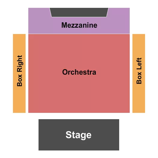 End Stage Seating Map