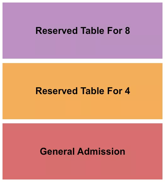 seating chart for Two Ravens Brewery - GA/Table - eventticketscenter.com