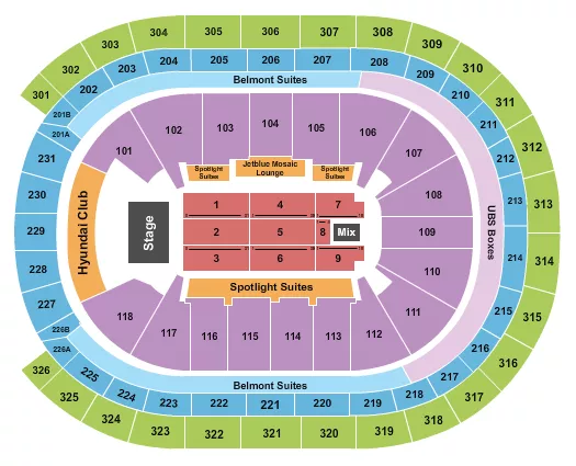 seating chart for UBS Arena - Adam Sandler - eventticketscenter.com