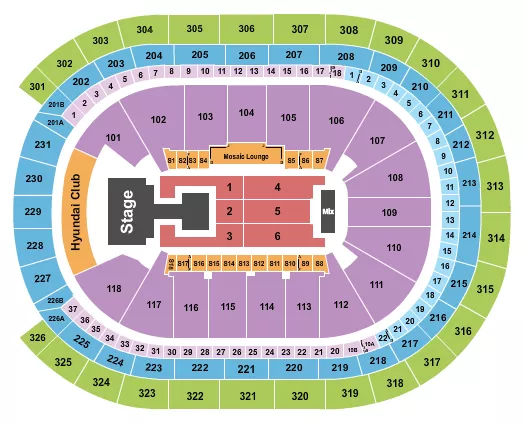 seating chart for UBS Arena - Aespa - eventticketscenter.com