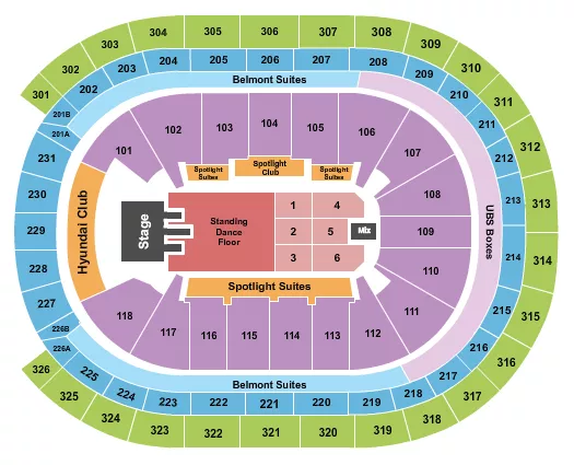 seating chart for UBS Arena - Carimi - eventticketscenter.com