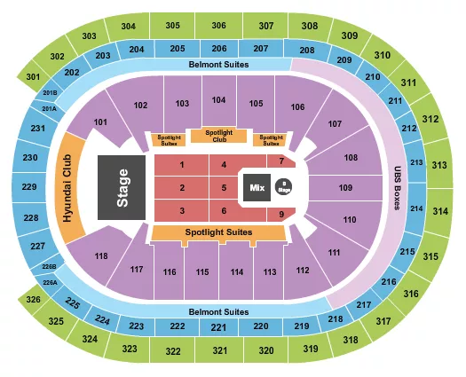 seating chart for UBS Arena - Chris Brown - eventticketscenter.com
