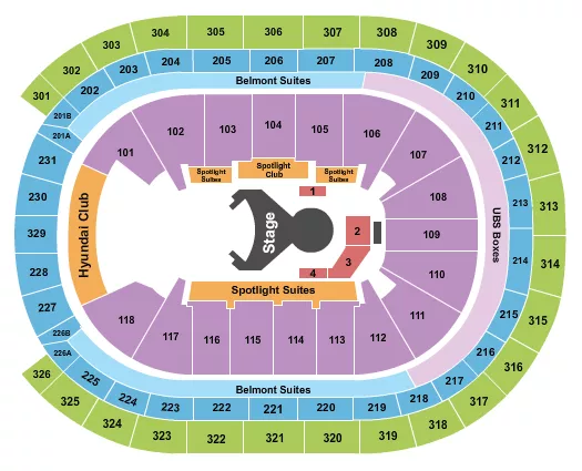 seating chart for UBS Arena - Cirque Ovo - eventticketscenter.com
