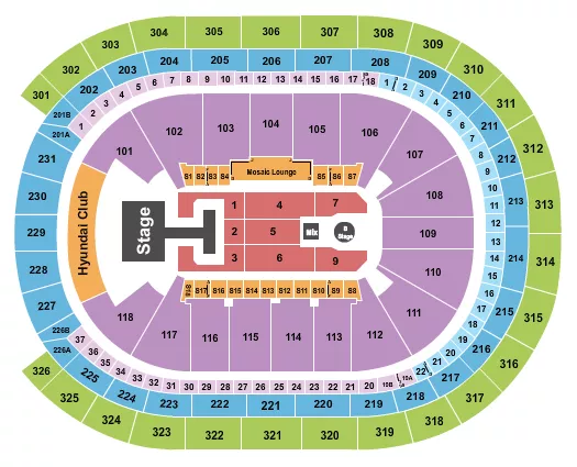seating chart for UBS Arena - Descendants & Zombies - eventticketscenter.com
