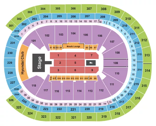 seating chart for UBS Arena - Don Omar - eventticketscenter.com