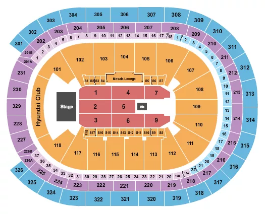 seating chart for UBS Arena - Endstage - eventticketscenter.com