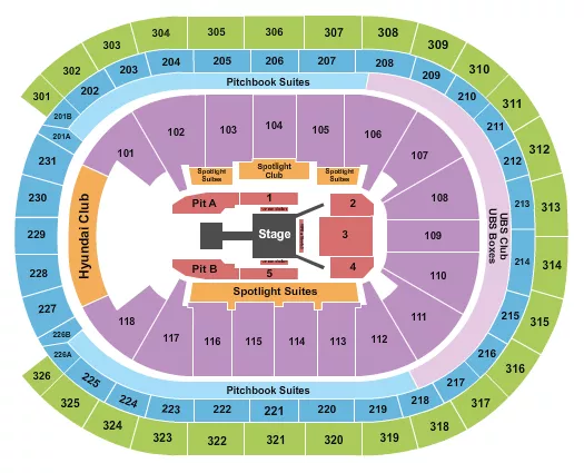 seating chart for UBS Arena - Fuerza Regida - eventticketscenter.com