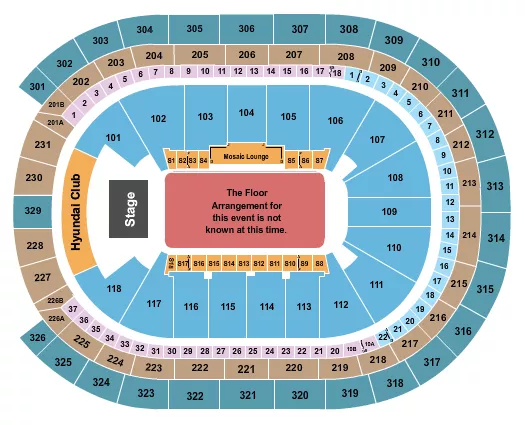 seating chart for UBS Arena - Generic Floor - eventticketscenter.com