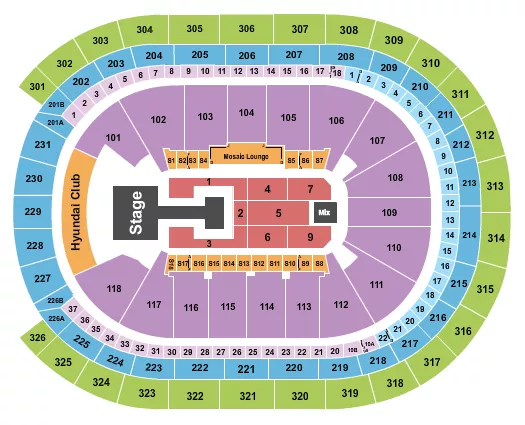 seating chart for UBS Arena - Katseye - eventticketscenter.com