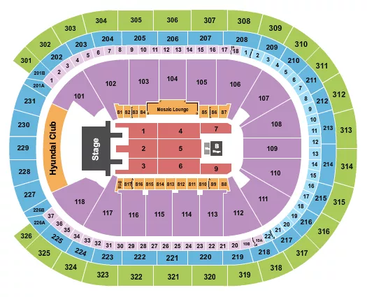 seating chart for UBS Arena - Mana - eventticketscenter.com