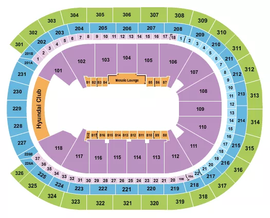 seating chart for UBS Arena - Open Floor - eventticketscenter.com