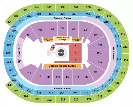 seating chart for UBS Arena - PFL - eventticketscenter.com