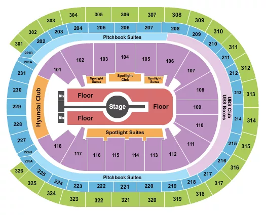 seating chart for UBS Arena - Rod Wave - eventticketscenter.com