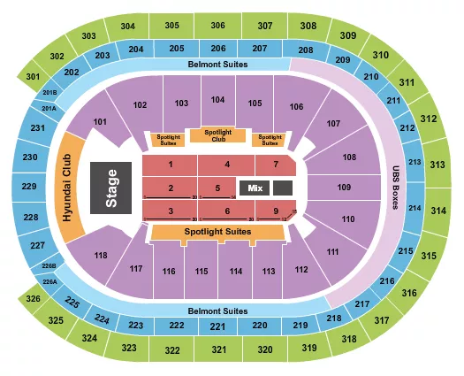 seating chart for UBS Arena - Summer Jam - eventticketscenter.com