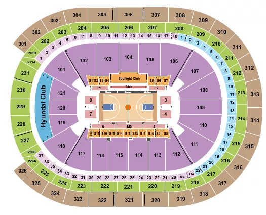 seating chart for UBS Arena - The LuHi Holiday Invitational - eventticketscenter.com