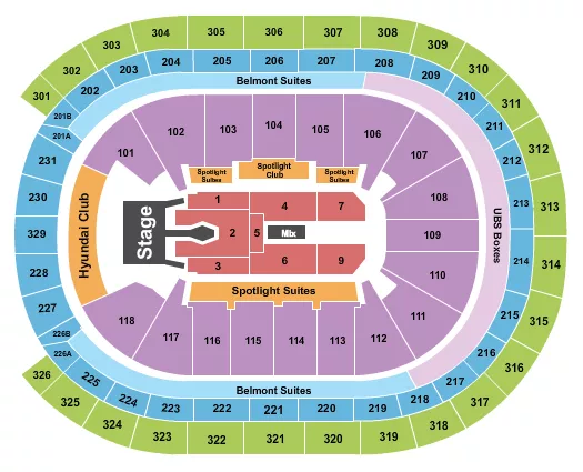 seating chart for UBS Arena - Tim McGraw 2023 - eventticketscenter.com