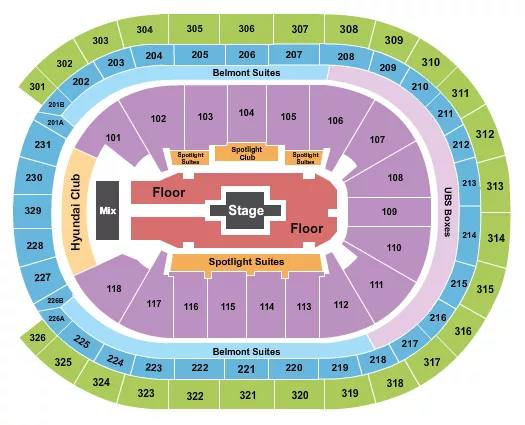 seating chart for UBS Arena - Zach Bryan - eventticketscenter.com