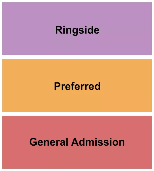 seating chart for Under The Big Top - Trumbull Mall - Cirque De Paris - eventticketscenter.com