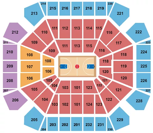United Center Seating Charts 
