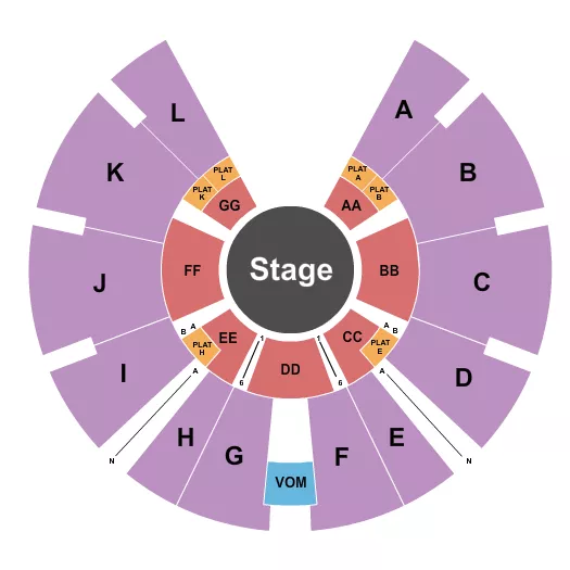 seating chart for UniverSoul Circus - Sam Houston Race Park - UniverSoul Circus 2 - eventticketscenter.com