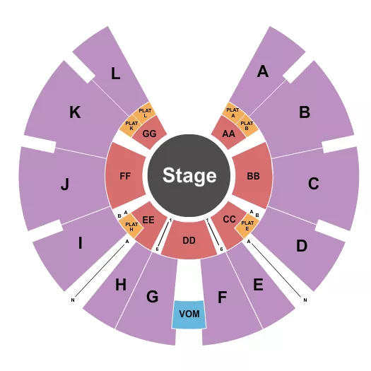 seating chart for Universoul Circus - Grey Lot At Turner Field - Universoul Circus 2 - eventticketscenter.com
