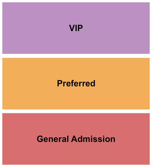 seating chart for V1 V Theater - Planet Hollywood Resort & Casino - GA/Preferred/VIP - eventticketscenter.com