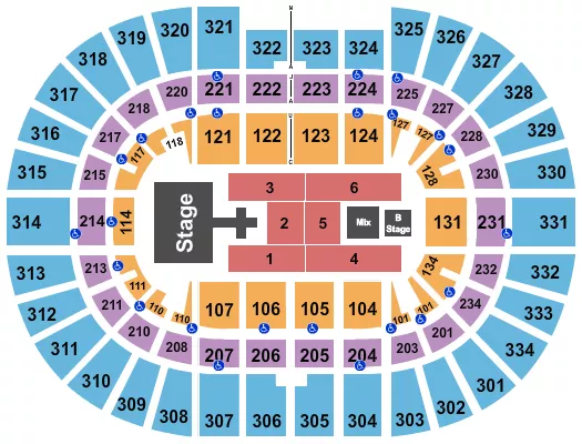 seating chart for Value City Arena at The Schottenstein Center - Def Leppard - eventticketscenter.com