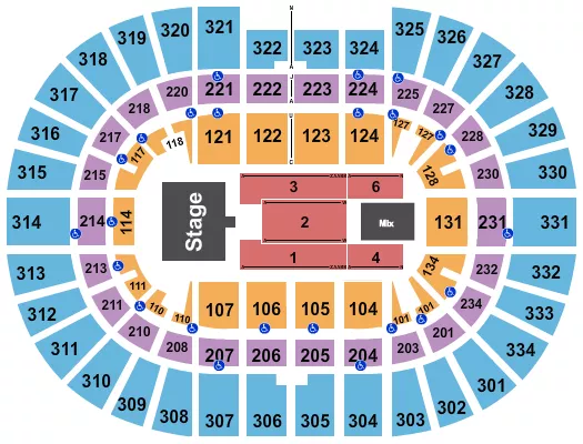 seating chart for Value City Arena at The Schottenstein Center - Smashing Pumpkins - eventticketscenter.com