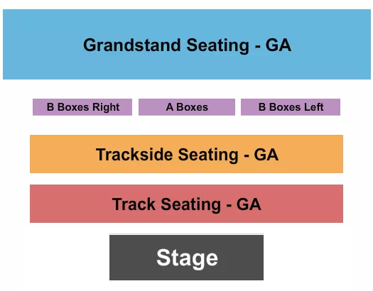 seating chart for Vermont State Fairgrounds - Endstage GA 2 - eventticketscenter.com