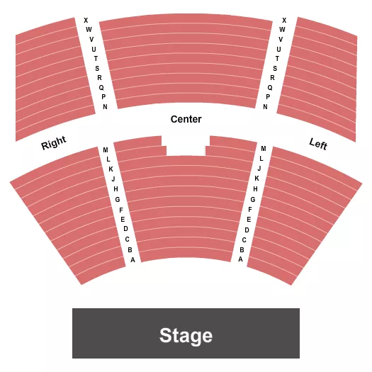 seating chart for Verona Area High School Fine Arts Center - Endstage - eventticketscenter.com