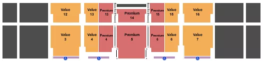 seating chart for Veterans Memorial Stadium - Lawrence - DCI - eventticketscenter.com