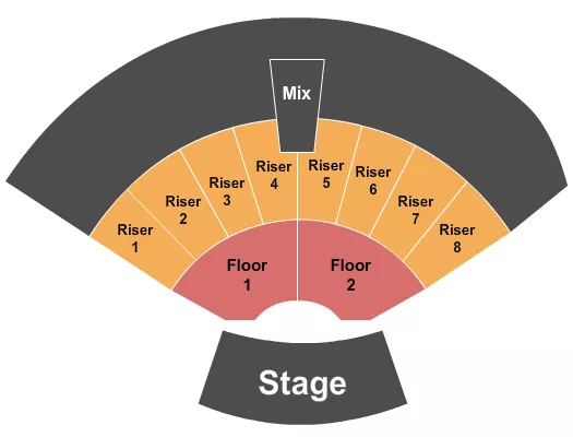 seating chart for Vetter Stone Amphitheatre - Endstage/No Lawn - eventticketscenter.com