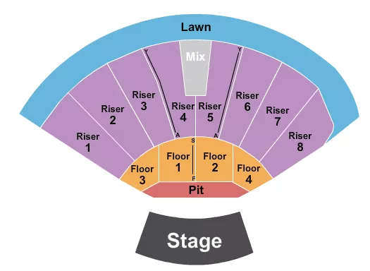 seating chart for Vetter Stone Amphitheatre - Endstage GA Pit - eventticketscenter.com