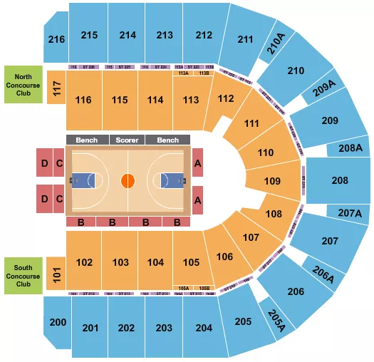 Vibrant Arena at The MARK Tickets & Seating Chart - ETC