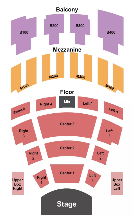 seating chart for Vic Theatre - Concert - eventticketscenter.com