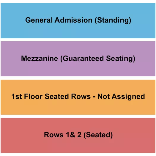seating chart for Victory North - GA/Seated/Mezz 2 - eventticketscenter.com