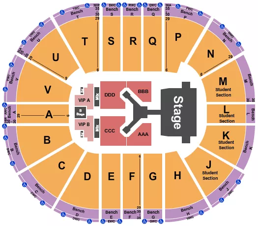 Jonas Brothers San Diego Concert Tickets - Viejas Arena At Aztec Bowl