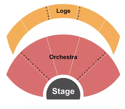 seating chart for Vivian Beaumont Theatre at Lincoln Center - End Stage - eventticketscenter.com