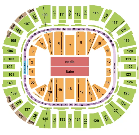 Delta Center Tickets Seating Chart