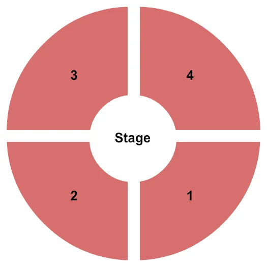 seating chart for Wagon Wheel Center for the Arts - Center Stage - eventticketscenter.com