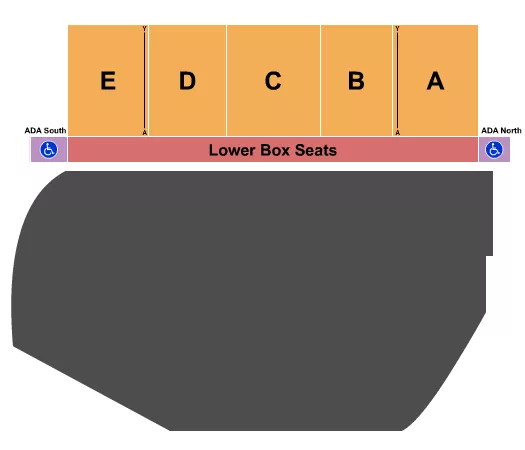 Derby Seating Chart at Walla Walla County Fairgrounds. The chart shows the main floor/stage with seating options surrounding it, which are color coded